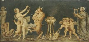 A BACCHANALE SCENE A BACCHANALE SCENE