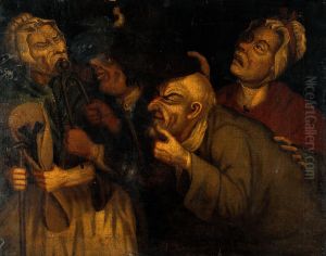 A blacksmith extracting a tooth. by Collier, John