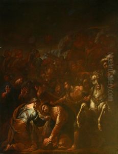Bearing of the Cross by Ercole Procaccini the Younger