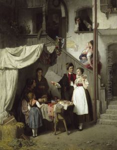 Kirchweihfest by Johann Sperl