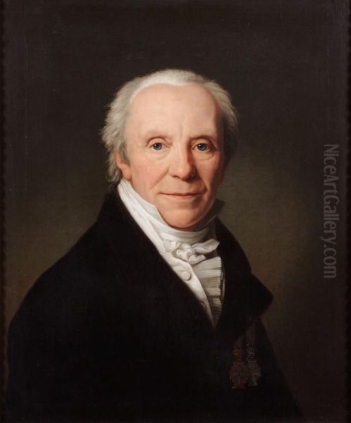 Portrait of Christian Frederik Hansen - view 1