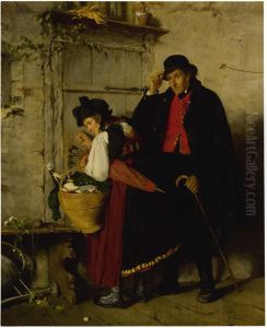 A CLANDESTINE CALLER by Agathe Rostel