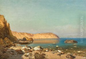 A Coastal View in Crimea by Petr Suchodolski