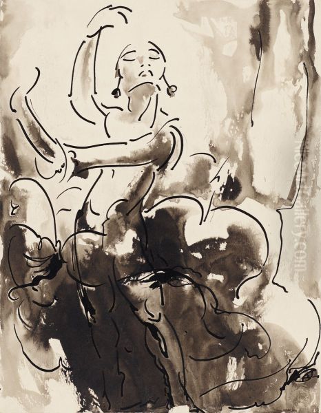 Dansende vrouw - view 1