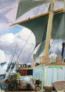 A deck scene by John Everett