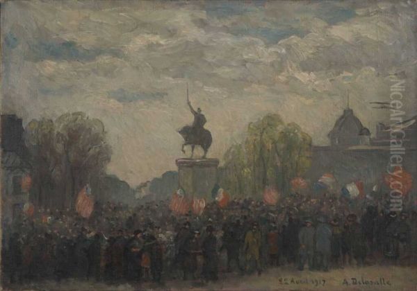 La Place d'Iena le 22 avril 1917 - view 1