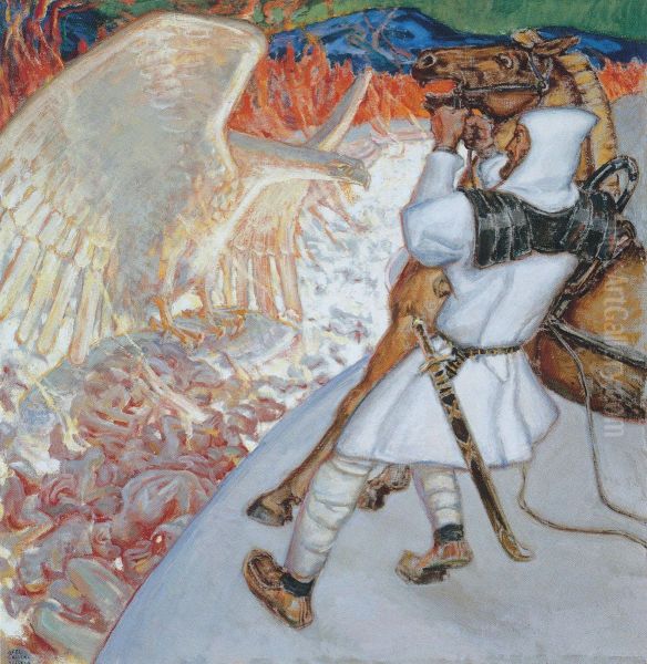 Lemminkainen at the River of Fire - view 1