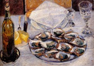 Nature morte aux huitres by unknown
