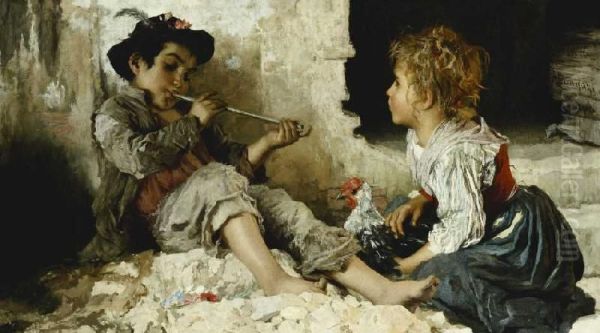 A fascinated listener - view 1