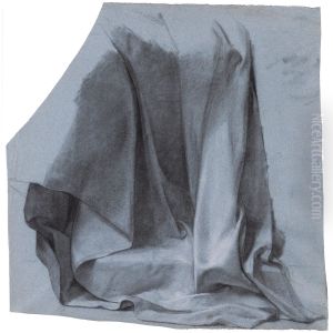 Drapery Study by Pauline Auzou
