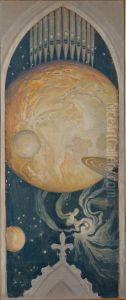 Cosmos by Akseli Valdemar Gallen-Kallela