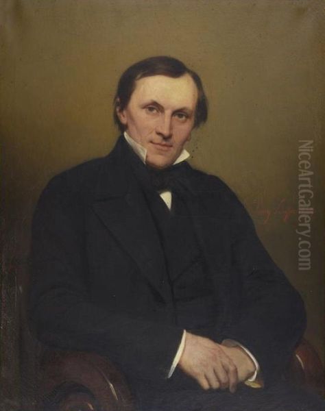 Portrait du docteur F. Churchill, inventeur des hypophosphites - view 1