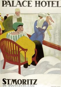 Palace Hotel - St. Moritz by Emil Cardinaux