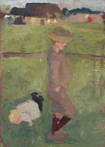 Kinder auf der Wiese