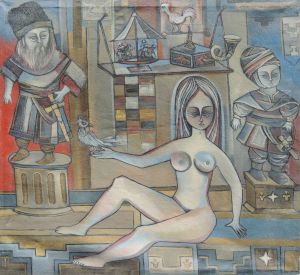 La Reina desnuda II by unknown
