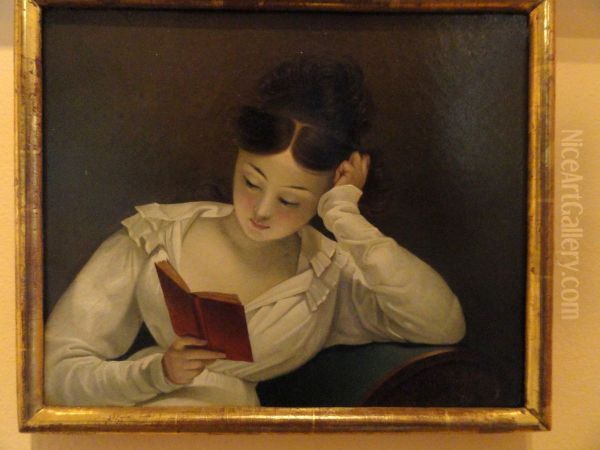 A Girl Reading - view 1