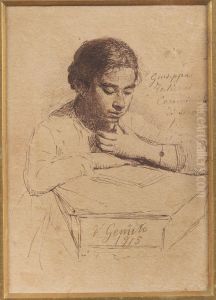 A girl reading a letter