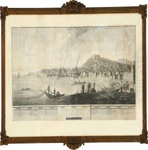 Veduta Di Napoli by Antoine Alexandre J. Cardon