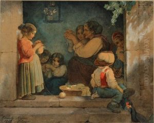 A knitting lesson