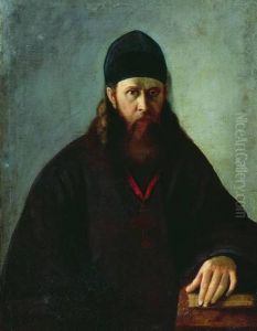 <<Portret svasennika P. V. Udinceva>> by Alexei Korzukhin