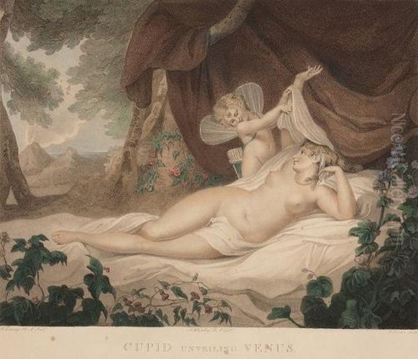 Cupid Unveiling Venus - view 1