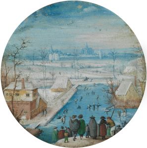 Winterlandschaft by Hans Bol