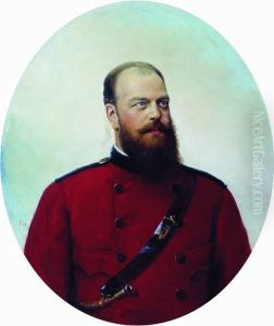 Portrait of the Alexander III of Russia by Alexei Korzukhin