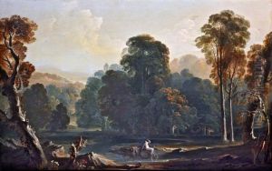 A landscape composition by John Martin