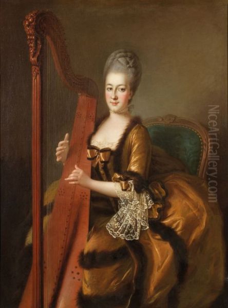 Portrait presume de Marie-Caroline d'Autriche - view 1