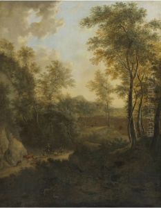 A PASTORAL LANDSCAPE by Frederik de Moucheron