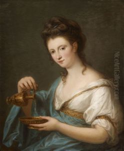 A personification of Hebe