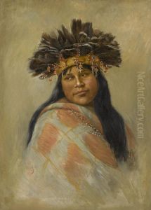 A Pomo Dancer (Kal-si-wa, Rosa Peters