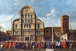 Visit of the Doge to San Zaccaria on Easter Day Visit of the Doge to San Zaccaria on Easter Day
