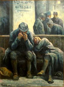 Poilus a la gare de l'Est