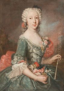 Female portrait by Italian School