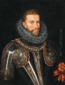 A portrait of Archduke Albrecht VII, Governor of the Spanish Netherlands