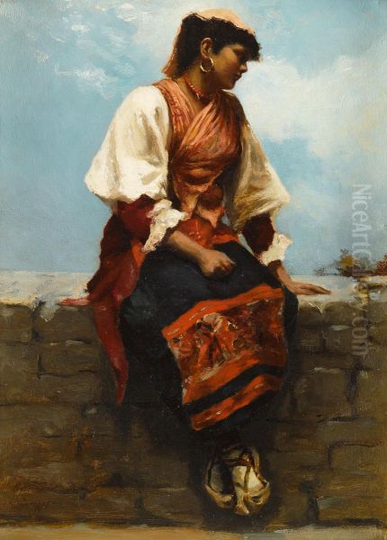 Portrait of an Italian girl - view 1