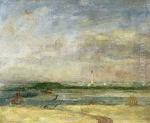 The Lighthouse at Ostend by James Ensor