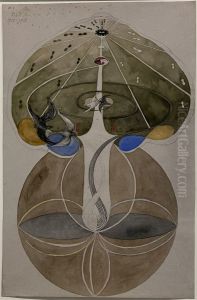 Tree of Knowledge, No. 2 by Hilma af Klint