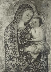 Madonna with Child by Jacobello Del Fiore