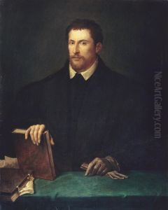 Ritratto di Ippolito Riminaldi by Titian