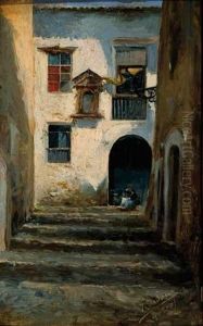 Calle De Pueblo by Joan Cardona