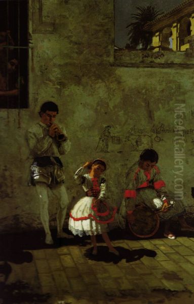 A street scene in Sevilla - view 1