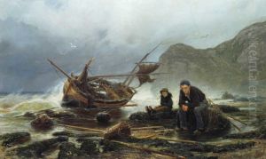 Sea in Normandy by Konstantin Savitsky