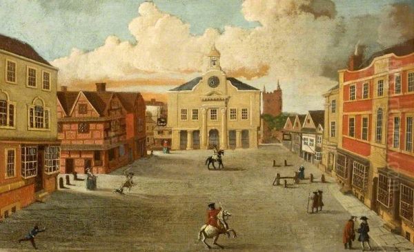 A View of Devizes Market Square, Wiltshire - view 1