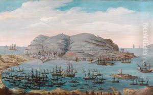 A view of Gibraltar harbour