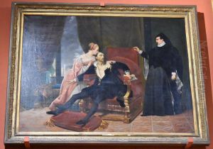 La mort de Charles IX by Ernest Azema