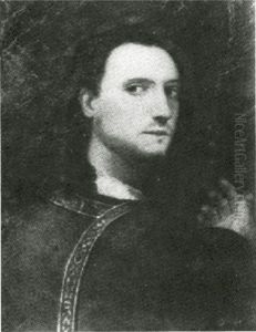 Portrait of a young man. by Il Pordenone