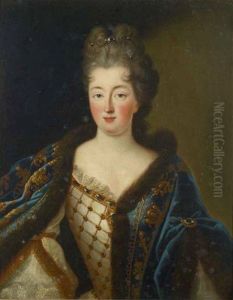 Portrait presume de Mme de Bourgogne by Pierre Mignard I
