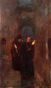 A Procession in the Catacomb of Callistus A Procession in the Catacomb of Callistus
